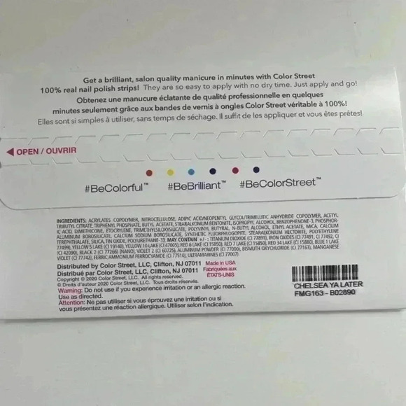 Color Street Chelsea Ya Later - Picture 3 of 5